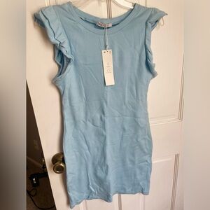 NWT Zara ribbed mini dress